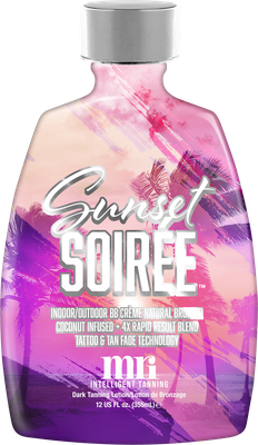 MR International Sunset Soiree 12oz | Best Indoor Tanning Lotion